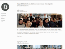 Tablet Screenshot of digital-shift.org